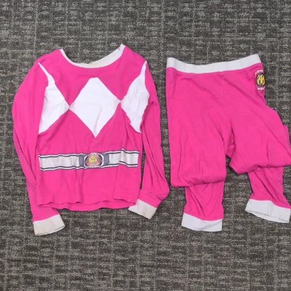 Power Ranger Pink Pajama Set - Picture 1 of 1